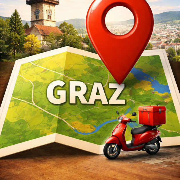 Don Alfredo Knusperwirt Unser Zustellgebiet Zustellgebiet Graz 